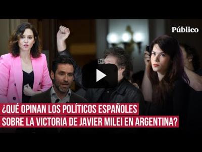 Embedded thumbnail for Video: La victoria de Milei enfrenta dos modelos opuestos de país en España: así opinan Podemos y PP