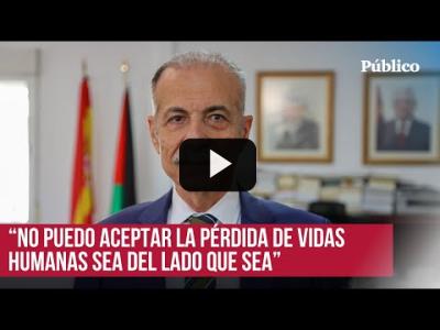 Embedded thumbnail for Video: Entrevista al embajador jefe de la misión diplomática de Palestina en España, Husni Abdel Waled