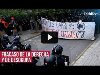 Embedded thumbnail for Video: Así fueron las manifestaciones en la Bonanova: un enorme despliegue policial evita enfrentamientos