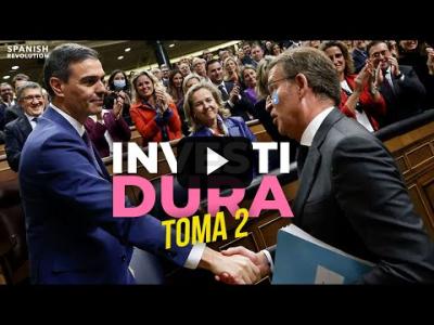Embedded thumbnail for Video: Investidura: toma 2. Y Sánchez fue presidente. Los mejores momentos de la 2º jornada de investidura