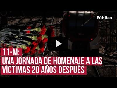 Embedded thumbnail for Video: PSOE, Sumar, PP... La agenda política se vuelca con las víctimas del 11-M en el 20 aniversario