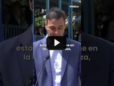Embedded thumbnail for Video: Sánchez exige explicaciones a Israel sobre el “brutal ataque” a la ONG World Central Kitchen