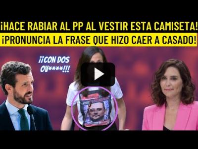 Embedded thumbnail for Video: El PP habla de E-T-A y VENEZUELA! y BELARRA los DESTROZA con esta CAMISETA y recuerda a CASADO!!