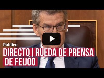 Embedded thumbnail for Video: DIRECTO | Comparecencia de Alberto Núñez Feijóo, tras la carta de Pedro Sánchez