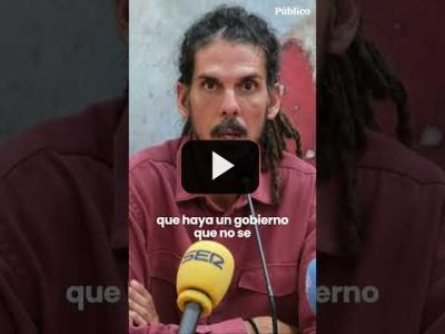 Embedded thumbnail for Video: El proyecto político de Alberto Rodríguez concurrirá con Sumar al 23J
