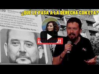 Embedded thumbnail for Video: Pablo Iglesias DESBARATA el PLAN de AYUSO: ¡MAFIOSA! ¡Es un GOLPE de ESTADO!
