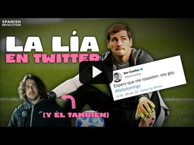 Embedded thumbnail for Video: Iker la lía en Twitter (y Puyol también)