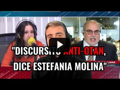 Embedded thumbnail for Video: Enric Juliana responde al discurso belicista (pro OTAN) de Estefanía Molina en redes