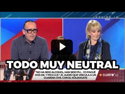 Embedded thumbnail for Video: ¿Risto Mejide reconociéndole a Esperanza Aguirre que beneficia al Partido Popular?