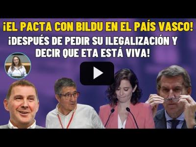 Embedded thumbnail for Video: ¡El PP PACTA con BILDU! ¡Salen RETRATADOS! Patxi LÓPEZ los deja en EVIDENCIA!
