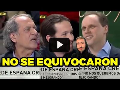 Embedded thumbnail for Video: Javier Aroca y Pablo Iglesias no se equivocaron con el economista pro-capitalismo Daniel Lacalle