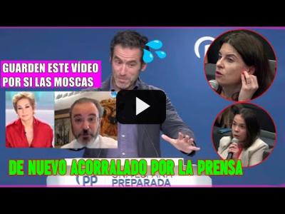 Embedded thumbnail for Video: ❗ La PRENSA ACORRALA otra vez a Borja Sémper al preguntarle por un posible ALIADO CONDENADO de Vox