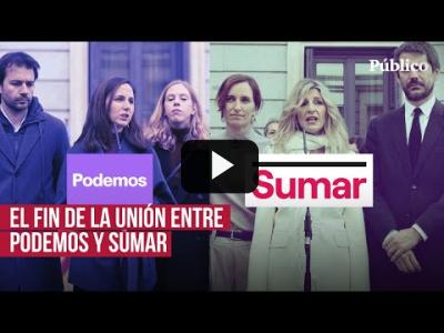 Embedded thumbnail for Video: Así escenifican Ione Belarra y Yolanda Díaz la ruptura total de Podemos y Sumar en el Congreso