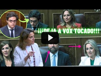 Embedded thumbnail for Video: Teresa Ribera DEJA TOCADO a VOX al DESCUBRIR sus MENTIRAS