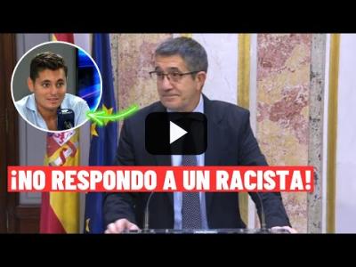 Embedded thumbnail for Video: PATXI LÓPEZ PLANTA CARA a VITO QUILES: ¡NO te voy a responder por RAC*STA!