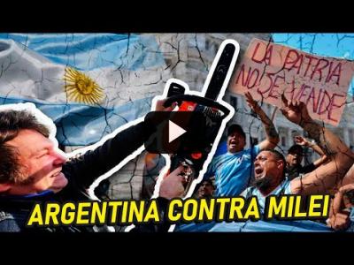 Embedded thumbnail for Video: ARGENTINA EXPLOTA CONTRA EL DNU DE MILEI CON UN PARO NACIONAL