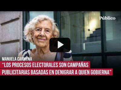 Embedded thumbnail for Video: Manuela Carmena: “No hemos sabido romper esa enorme frontera entre clase política y los ciudadanos”