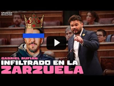 Embedded thumbnail for Video: Gabriel Rufián: infiltrado en la Zarzuela