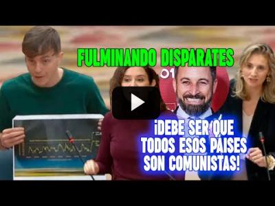 Embedded thumbnail for Video: Joven diputado DESQUICIA al PP y le PONE el GORRITO a Ayuso para que vaya a juego con VOX. E. Rubiño