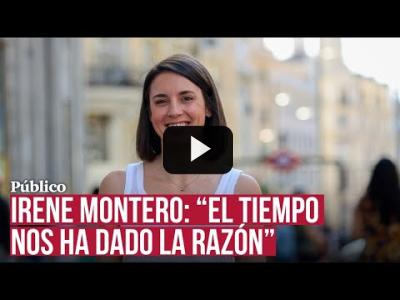 Embedded thumbnail for Video: Irene Montero: &amp;quot;Cuando Podemos ha perdido más votos, es en sus aciertos, y no en sus errores&amp;quot;