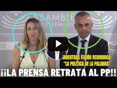 Embedded thumbnail for Video: María Guardiola (PP) se TAMBALEA para explicar su acuerdo con VOX: ¡QUÉ DES-FACHA-TEZ!