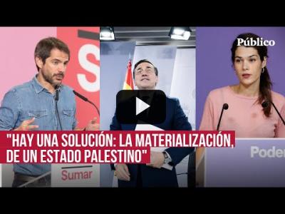 Embedded thumbnail for Video: PSOE, Sumar y Podemos: estas son sus diferencias sobre el conflicto palestino-israelí