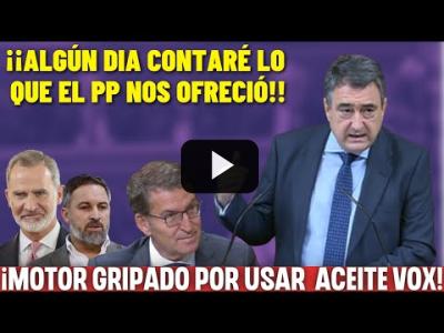 Embedded thumbnail for Video: El REPASO de Aitor Esteban (PNV) al PP ¡¡SUELTA la B0MBA contra FEIJÓO!!