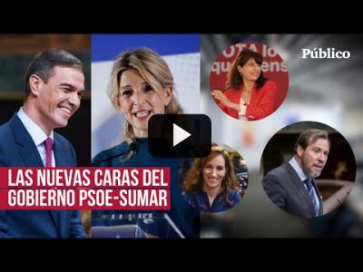 Embedded thumbnail for Video: Quién es quién: así es el nuevo Gobierno de Pedro Sánchez y Yolanda Díaz