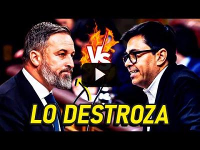 Embedded thumbnail for Video: Gerardo Pisarello destroza a Abascal y a VOX con un discurso épico.