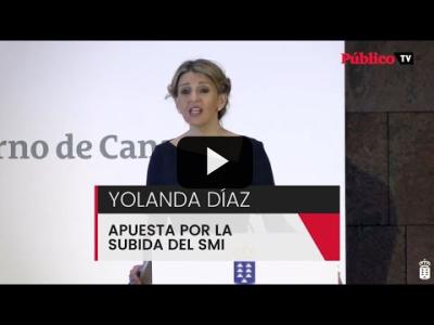Embedded thumbnail for Video: Yolanda Díaz apuesta por la subida del SMI