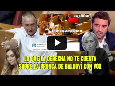 Embedded thumbnail for Video: Lo que la derecha NO te ha contado sobre la BRONCA de Baldoví y Vox❌NO podía faltar ETA en Valencia